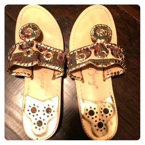 Jack Rogers Women’s sandal, like new. Fits 6.5-7.